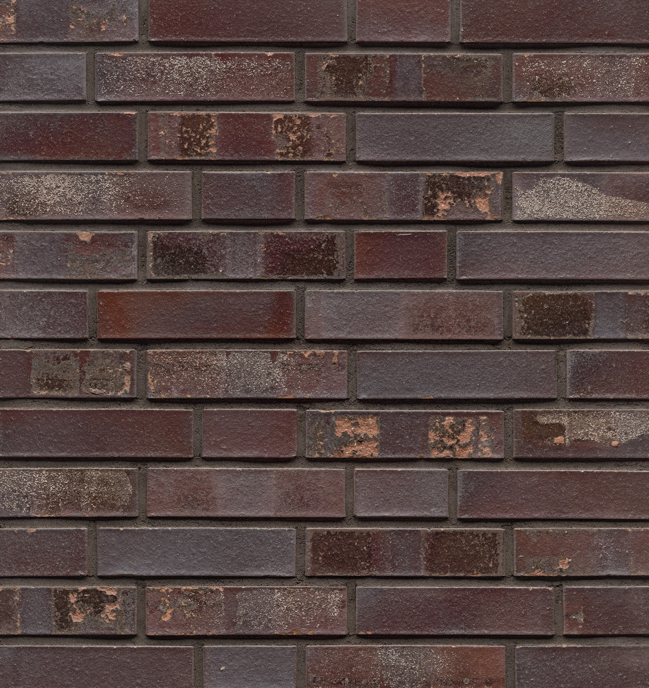 Violettblau Geflammt Spezial | Klinkerwerke Muhr