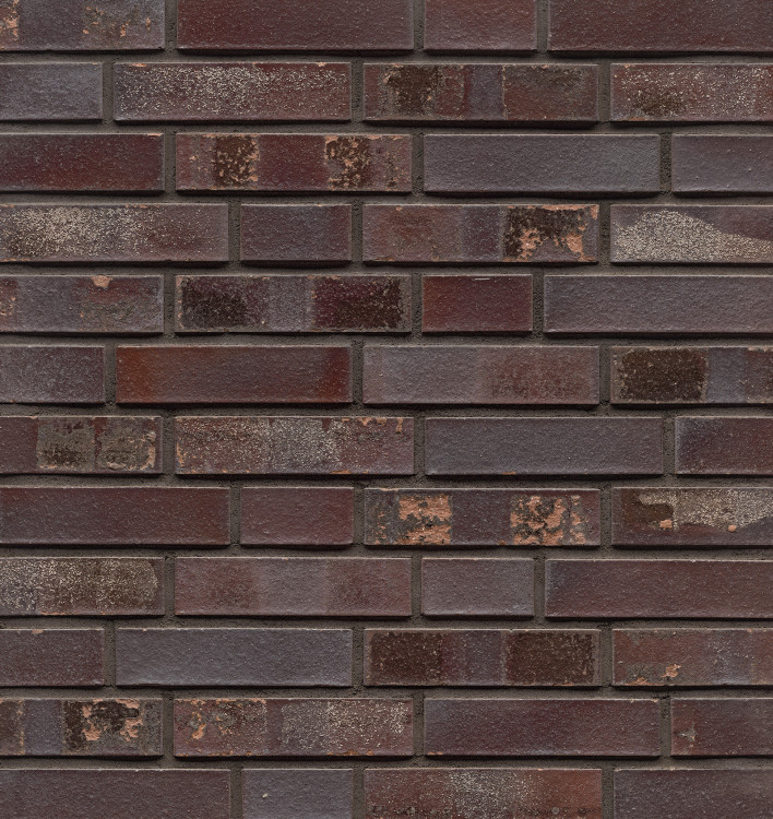 Violettblau Geflammt Spezial | Klinkerwerke Muhr